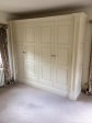 Four door panelled wardrobe